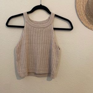 knit halter top